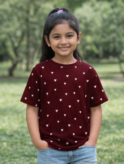Girl's Printed T-Shirt #108