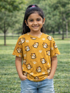 Girl's Printed T-Shirt #110