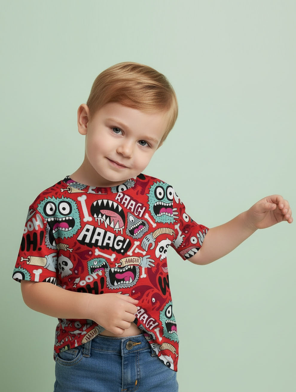 Kids Printed T-Shirt #103