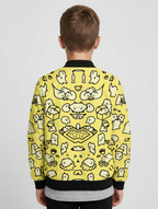 Printed Bomber Jacket #114
