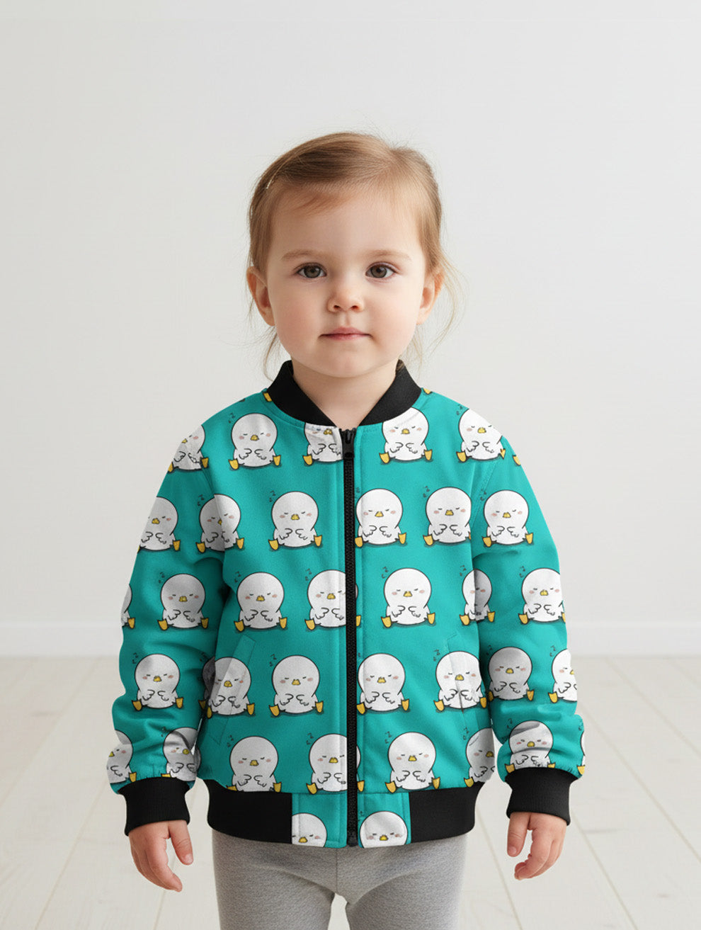 Printed Bomber Jacket #118