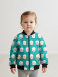 Printed Bomber Jacket #118