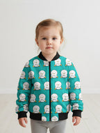 Printed Bomber Jacket #118