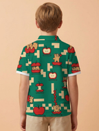 Kids Printed Polo T-Shirt #103