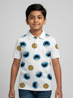 Kids Printed Polo T-Shirt #106