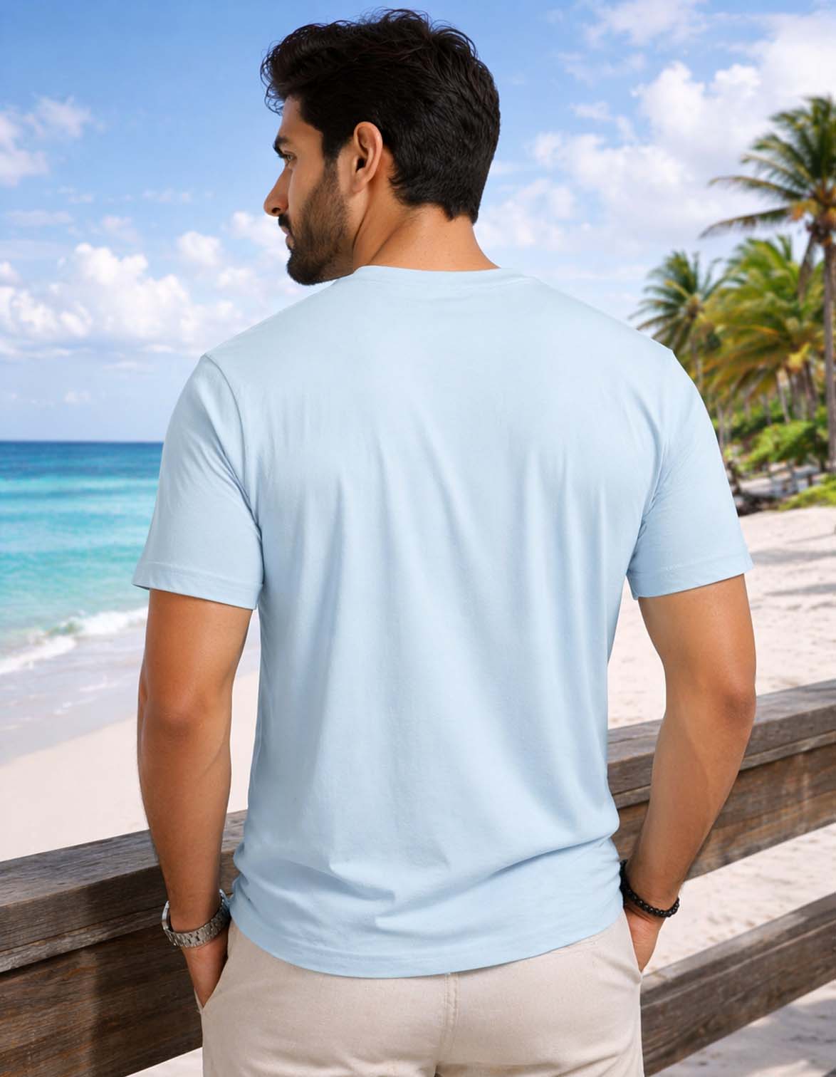 Peace Leaf Printed T-Shirt