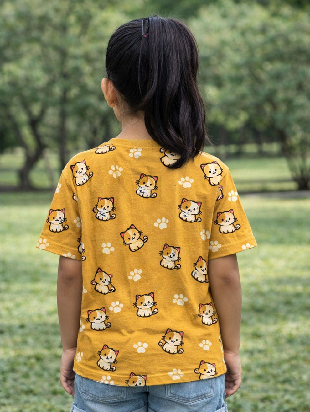 Girl's Printed T-Shirt #110
