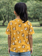 Girl's Printed T-Shirt #110