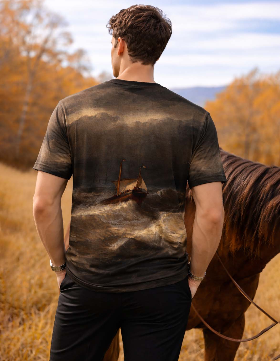 Faith over Fear Printed T-Shirt