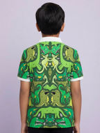 Kids Printed Polo T-Shirt #108