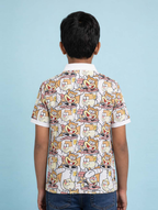 Kids Printed Polo T-Shirt #111