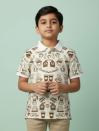 Kids Printed Polo T-Shirt #101
