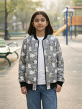 Printed Bomber Jacket #119