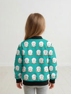 Printed Bomber Jacket #118