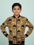 Printed Bomber Jacket #115
