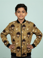 Printed Bomber Jacket #115
