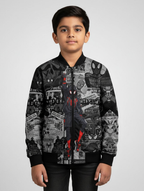 Printed Bomber Jacket #106