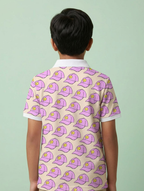 Kids Printed Polo T-Shirt #113
