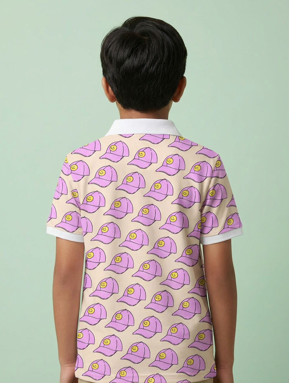 Kids Printed Polo T-Shirt #113