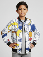 Printed Bomber Jacket #101