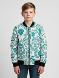Printed Bomber Jacket #113