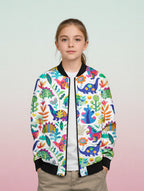 Printed Bomber Jacket #116