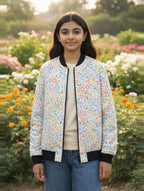 Printed Bomber Jacket #120