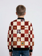 Printed Bomber Jacket #111