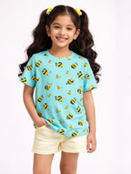 Girl's Printed T-Shirt #102