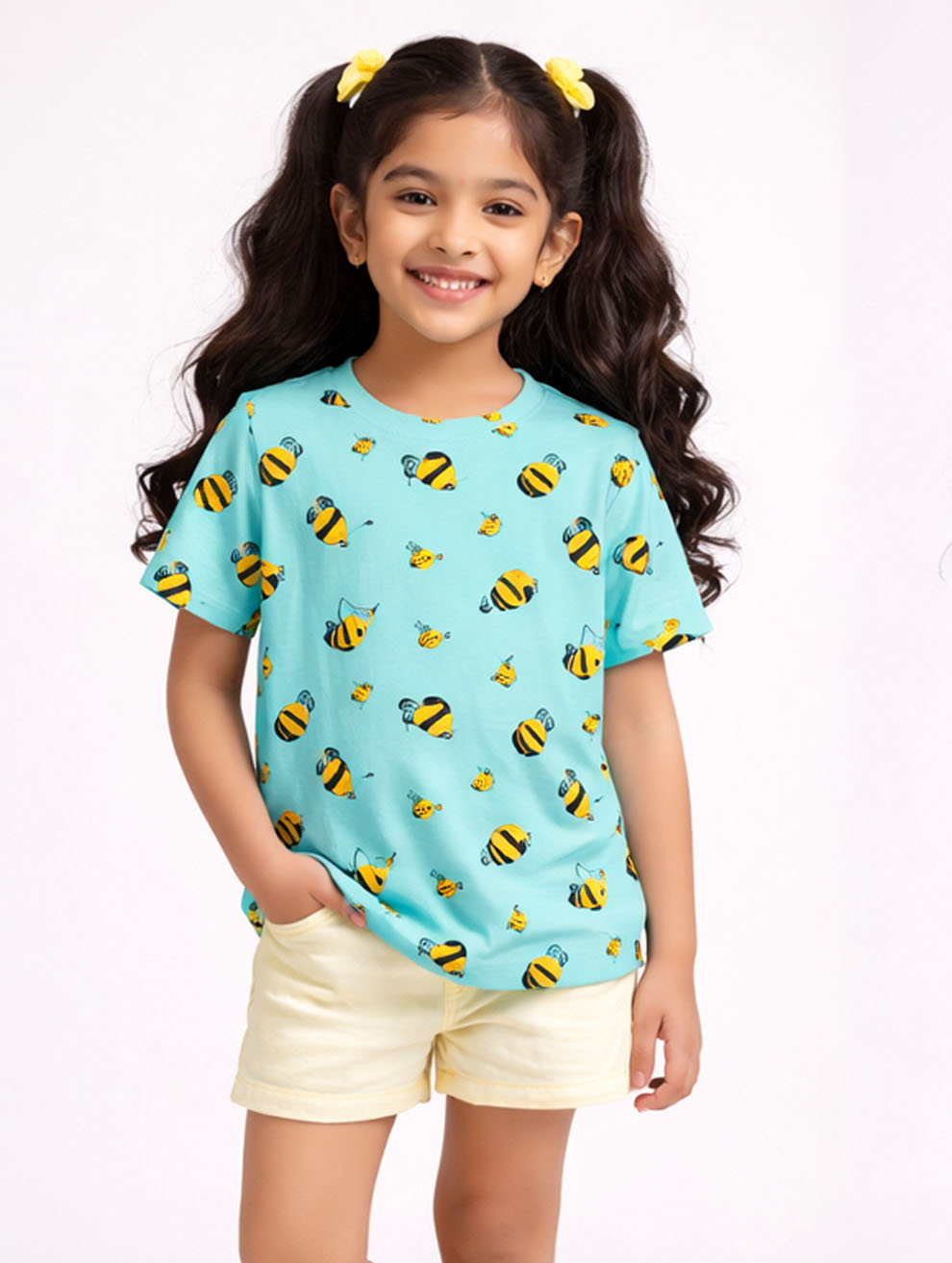 Girl's Printed T-Shirt #102
