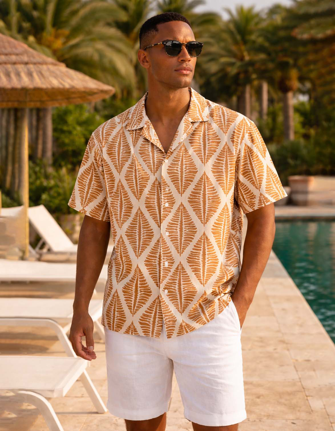 Paisley Hand Tufted Printed Shirt