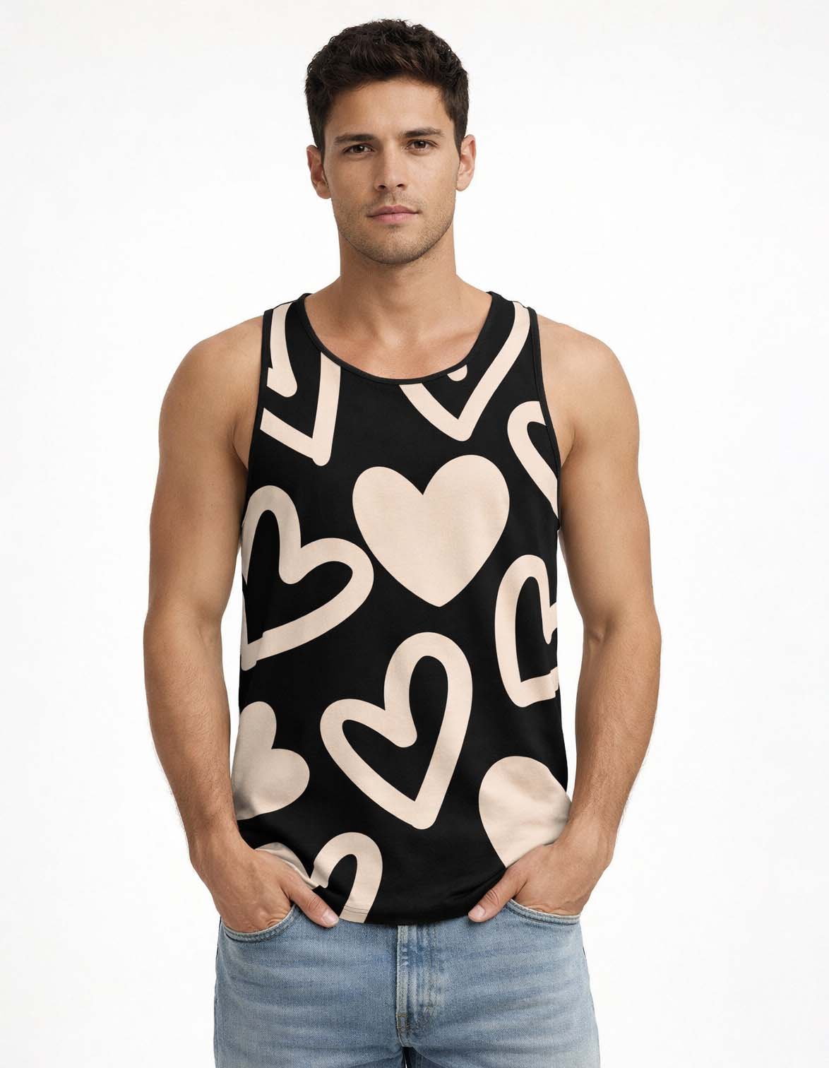 Love Art Printed Sando