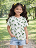 Girl's Printed T-Shirt #104