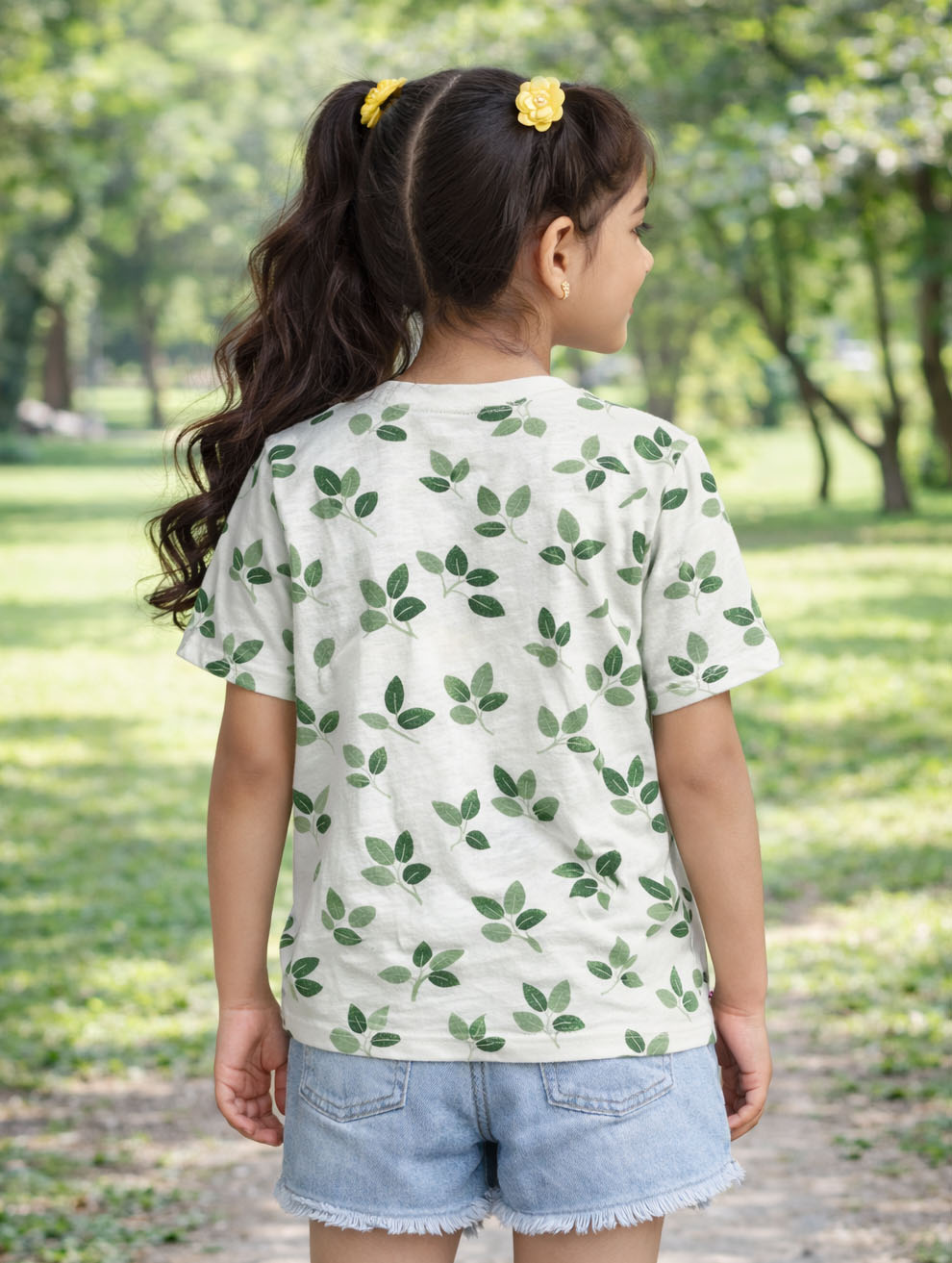 Girl's Printed T-Shirt #104