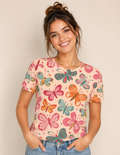 Butterfly Print T-Shirt