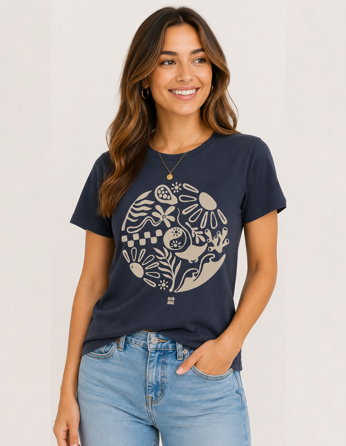 Emily Simpkin Print T-Shirt