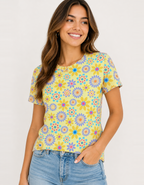 Floral Seamless Pattern T-Shirt