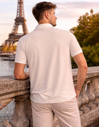 Paris Printed Polo T-Shirt