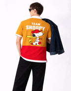 Snoopy Printed Polo T-Shirt