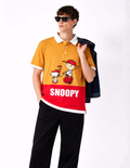 Snoopy Printed Polo T-Shirt