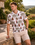 Ancient Classic Art Printed Polo T-Shirt